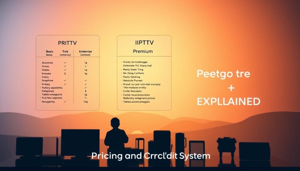 IPTV pricing tiers comparison